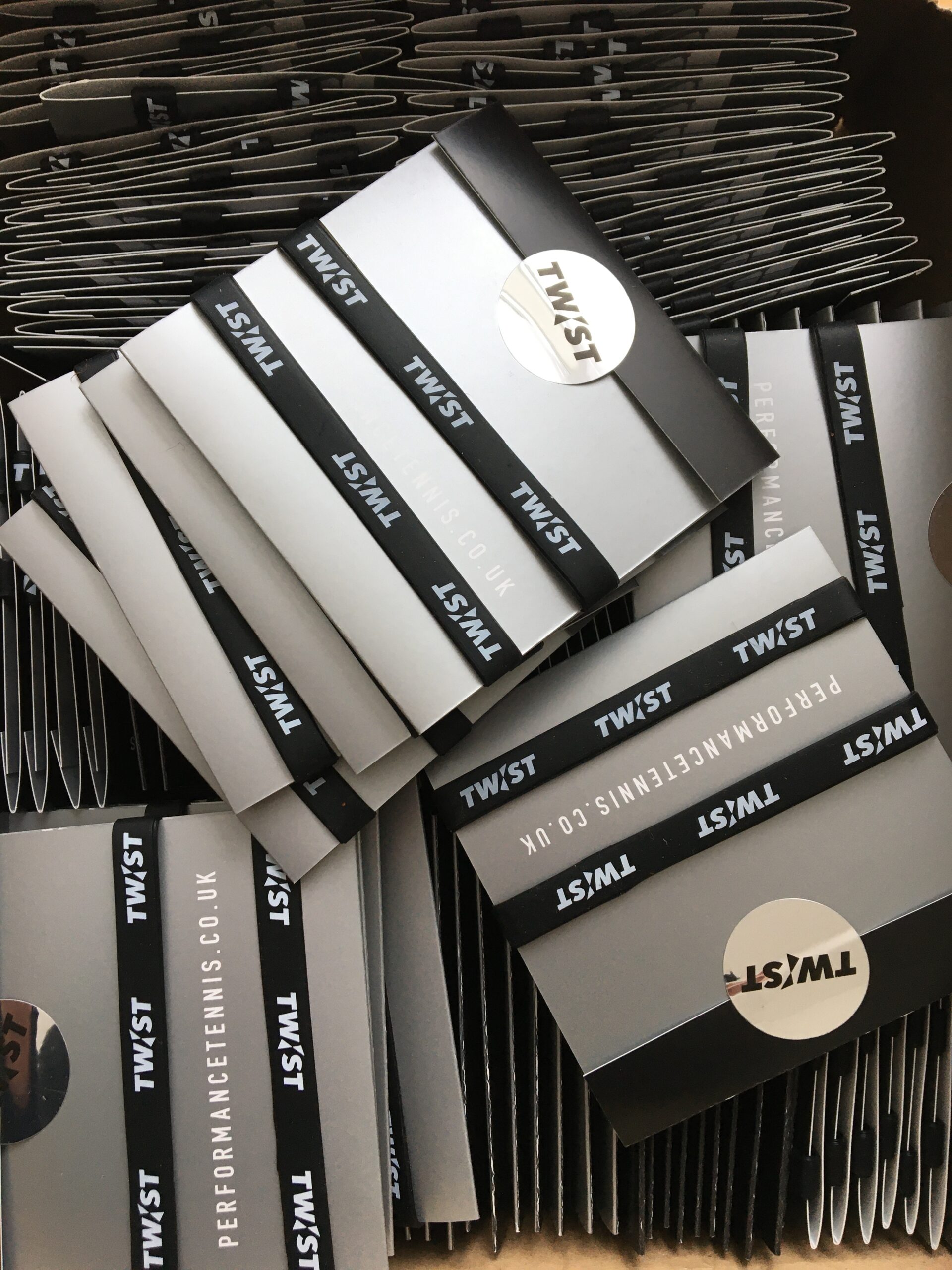 x20 packs of 'Pirate Bands' Bundle Pack - 'Tie-On' vibration dampener for tennis players